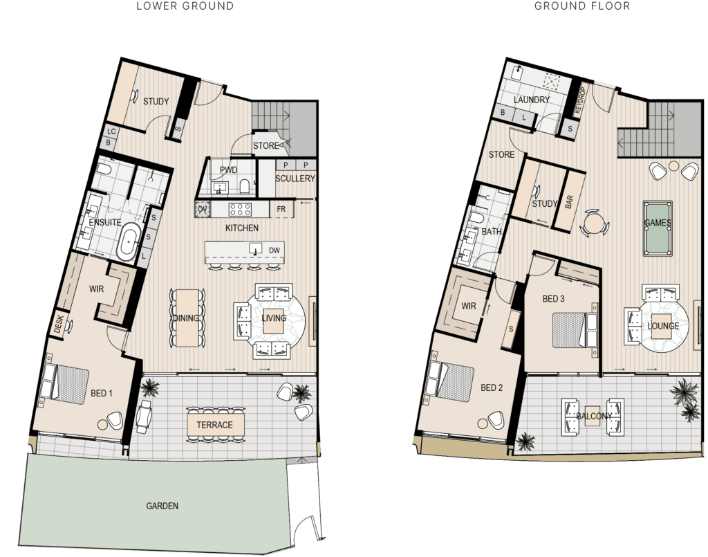 Apartment floorplan G04