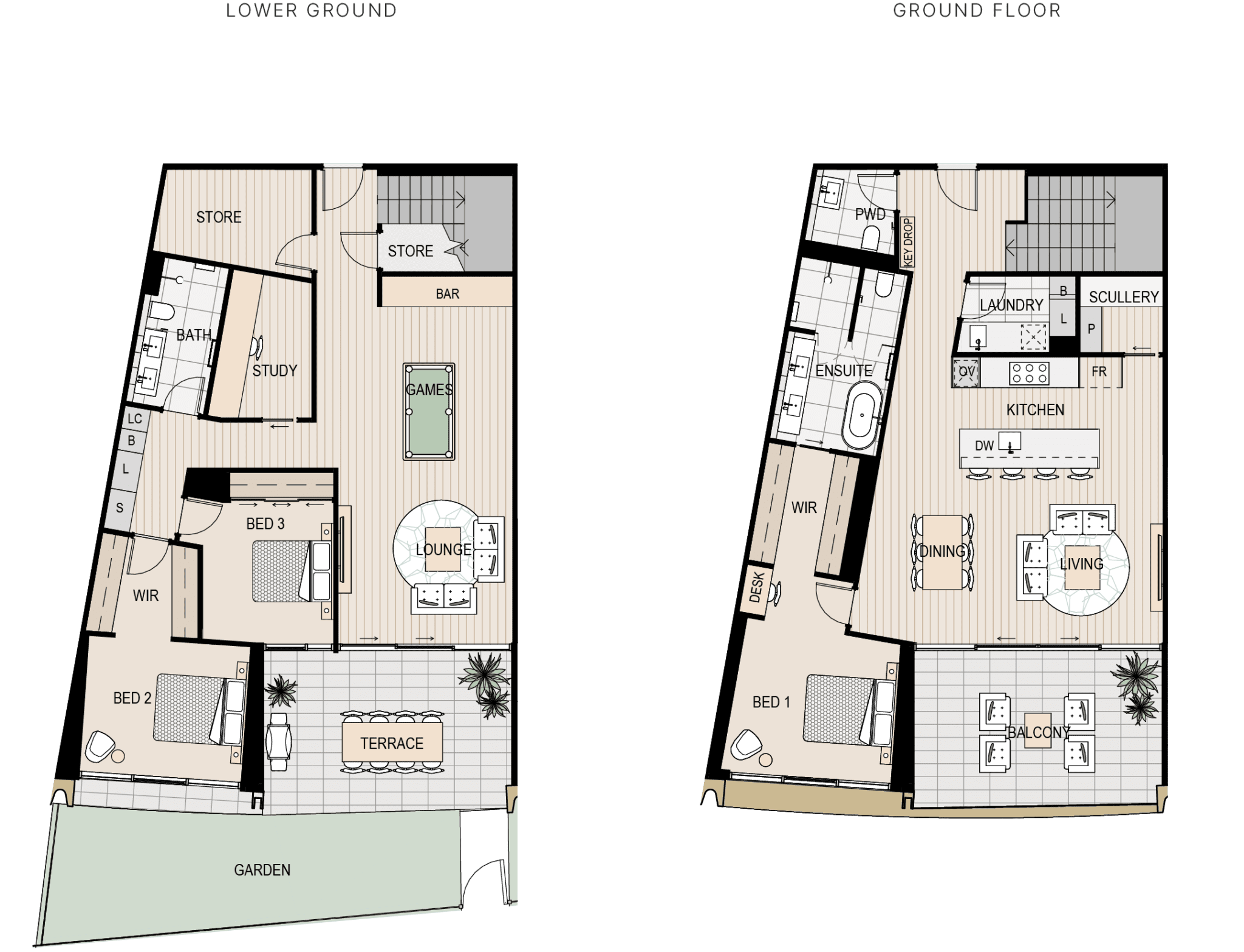 Apartment floorplan G05